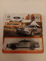 Matchbox 2023 #23 Silver Ford Police Interceptor MBX 70 Years Special Edition SC - £11.82 GBP