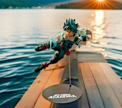MY HERO ACADEMIA IZUKU MIDORIYA IKIGAI TSUME Resin FIGURE STATUE W/ BASE... - $69.29