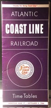 ATLANTIC COAST LINE RAILROAD Time Tables June 17, 1966 - $9.89