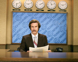 Anchorman Legend of Ron Burgundy Will Ferrell 8x10 HD Aluminum Wall Art - £29.90 GBP