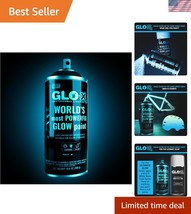 Long-Lasting Glow in the Dark Paint - 10.6 oz Clear Aqua Spray for DIY P... - $45.00