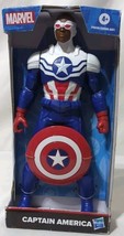 Captain America  Action Figure with Shield Marvel Mighty Hero Series 9&quot; ... - $244.02 MXN