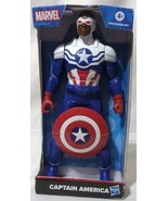 Captain America  Action Figure with Shield Marvel Mighty Hero Series 9&quot; ... - $242.86 MXN