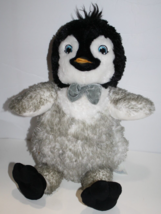 Build A Bear Happy Feet 2 Erik Penguin 18&quot; Plush Stuffed Animal Light Up Bow Tie - £11.57 GBP