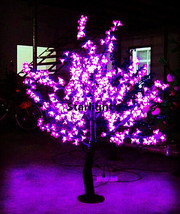 4.2ft Pink LED Cherry Blossom Tree Light Outdoor Christmas Holiday Light 360 LED - £218.60 GBP