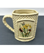 Butterfly Garden Trellis Coffee Mug - Vintage Enesco Made in Japan 1978 (G) - €10,56 EUR