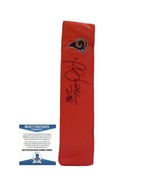 Marshall Faulk St Louis Rams Signed Football Pylon Beckett Autograph COA... - £193.80 GBP