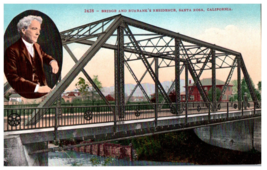 Bridge &amp; Burbank&#39;s Residence Santa Rosa CA Mitchell Postcard - £15.44 GBP