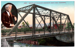 Bridge &amp; Burbank&#39;s Residence Santa Rosa CA Mitchell Postcard - £14.84 GBP