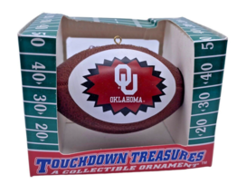 OU Christmas Ornament Oklahoma Sooners Football New in Box Topperscot  - $439.72 MXN