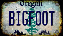 Bigfoot Oregon Novelty Mini Metal License Plate Tag - $14.95