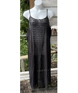 Sexy Lane Bryant Plus Wm. 22/24 26? Mesh Black Lace Maxi Stretch Dress N... - $46.91 CAD