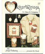 Heartstrings S. Claus and Company Christmas Santa Crafts Cross Stitch Bo... - £3.97 GBP