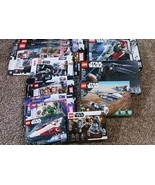 Lot of 11 Lego Star Wars Marvel Empty Boxes Lot 75243 76192  75336 76201... - $29.65