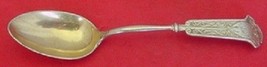 Arabesque by Wendt Sterling Silver 4 O&#39;Clock Spoon Goldwashed 4 7/8&quot; - £38.17 GBP