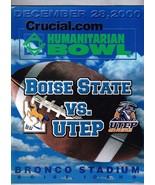 2000 Humanitarian Bowl Game Program Boise State Broncos UTEP Miners - €110,90 EUR