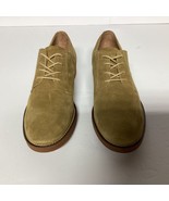 Women’s Bass Emmie Sz 7 Medium Suede Oxfords Light Brown Preppy Casual - $529.14 MXN