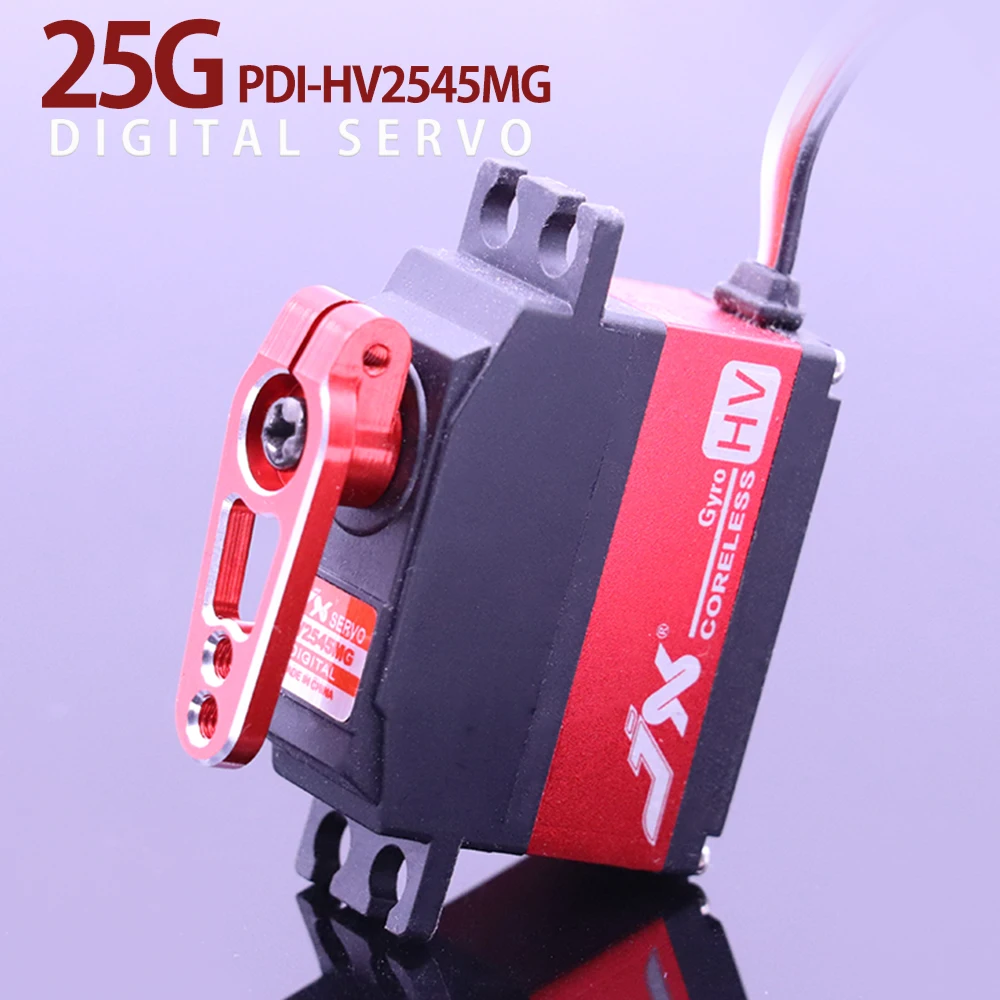 JX PDI-HV2545MG  25g Metal Gear Digital High Voltage Tail Servo for RC TREX - £23.63 GBP+