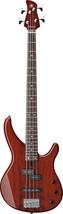 Yamaha Trbx174Ew Rtb 4-String Exotic Wood Top Electric Bass Guitar, Root... - $316.99
