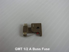 gmt 1/2a Bussmann fuse 1/2 amp Buss bk/gmt-1/2a gmt1/2a 885490852960 red 125ac 6 - £2.10 GBP