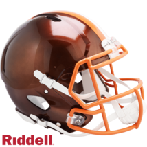 Cleveland Browns Helmet Riddell Authentic Full Size Speed Style FLASH Alternate - $520.11 CAD