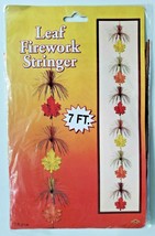 2007 Beistle Leaf Firework Stringer 7ft New In Packaging - $14.99