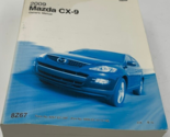 2009 Mazda CX-9 CX9 Owners Manual Handbook OEM H02B54070 - £19.38 GBP