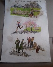 amazing poster of communist propaganda P.P.SH.-PARTISAN SOLDIER-48 X 65 ... - £116.81 GBP