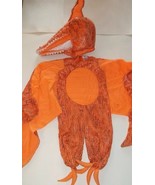 Pottery Barn Kids Toddler Light Up Dino Dinosaur Pterodactyl Costume Ora... - $1,864.97 MXN