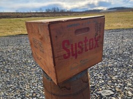 Vintage Systox Chemagro Wood Crate  Box/Crate Kanas City Missouri  - $129.99