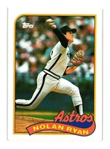 1989 Topps #530 Nolan Ryan Houston Astros - £1.57 GBP