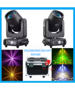 2PC With Case/ Halo Effect 295w Stage Beam Light 14r Gobo Beam Moving He... - $22,399.68 MXN