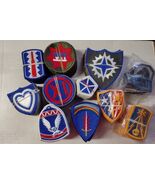 U.S. ARMY PATCHES FULL COLOR DEALER LOT 200 PATCHLES 10 PACKS OF 20 PATC... - $95.04