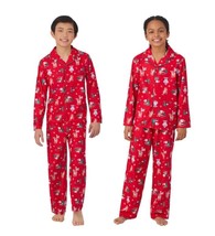 Character Kids Pajamas Rudolph Red Multicolor 2-Piece Boys Girls Christmas - €32,52 EUR