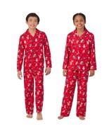 Character Kids Pajamas Rudolph Red Multicolor 2-Piece Boys Girls Christmas - $53.31 CAD