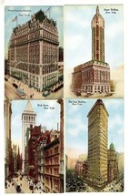 6 Success Postal Card Company Famous Buildings of New York Postcards - £13.95 GBP