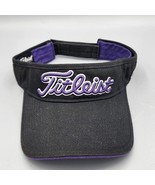 Titleist Pro V1 Golf Visor Hat Black Purple Embroidered Adjustable Cap - €12,87 EUR