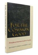 Matthew W. Finkin &amp; Robert C. Post For The Common Good Principles Of American Ac - £39.18 GBP