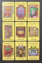 Clue The Simpsons 2nd Edition Replacement Pieces Parts - 9 Location Cards - £7.79 GBP