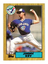 1987 Topps #29 Jimmy Key Toronto Blue Jays - £2.47 GBP