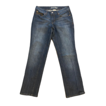 Faded Glory Straight Denim Jeans ~ Sz 10P ~ Blue ~ Low Rise ~ 28.5&quot; Inseam  - £11.25 GBP