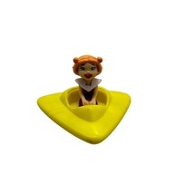 1989 Judy Jetson Yellow Triangle Car Wendy&#39;s Kid Meal Toy - £6.14 GBP