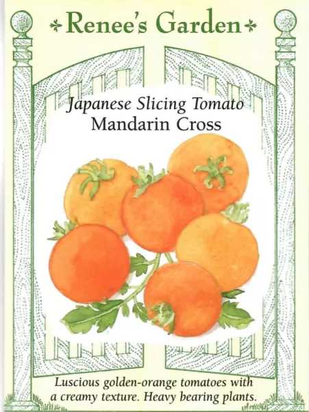 Tomato Mandarin Cross Vegetable Seeds Fresh Garden - £8.88 GBP