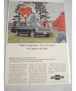 1965 Color Ad Chevrolet Color  Chevy II Wagon - $7.99