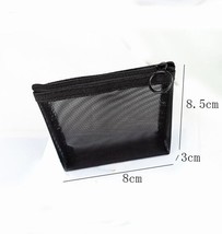 Clear Black Makeup Bag Travel Neceser Toiletry Cosmetic Organizer Bag Pouch Set  - £7.13 GBP