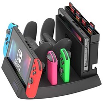 Skywin Switch Charging Dock - Charging Dock And Game Holder For Switch Console, - £25.67 GBP