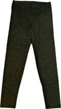 Ann Taylor Factory Pants Pull On Ponte leggings Dark Gray Size M Plaid Pattern - £7.90 GBP