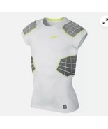 NWT $85 Nike Pro Hyperstrong Compression 4-PAD Top Men&#39;s Size XL 584396 101 - $653.00 MXN