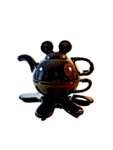 Disney Thailand Black Teapot for One Mouse Ears - $26.72
