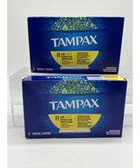 (2) Tampax Regular Tampons Flushable Cardboard App Unscented 10 ct  COMB... - £5.70 GBP